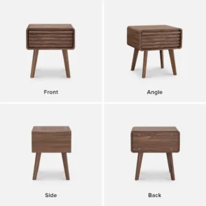 Nightstand, Small Nightstands with Drawers, Side Table with Storage, Nightstand - Image 6
