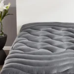 King Size Cooling Mattress Topper, Premium Zoned Cool Mattress Pad Cover, Padded Mattress Protector Breathable Washable