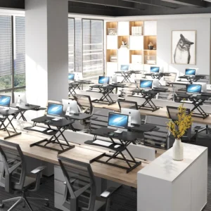 Home Mobile Computer Lift Table Folding Computer Desk Study Table Height Adjustable Standing Workbench Simple Table - Image 2