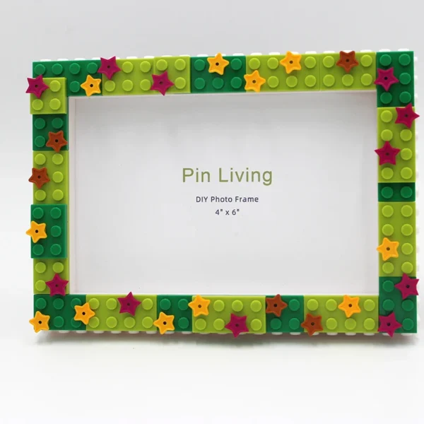 1PC Decor Photo Frame DIY Star Sky Simple Color Block Picture Frame For Home Decoration Birthday Gift - Image 4