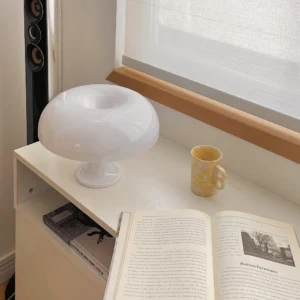 Led Mushroom Table Lamp for Bedroom Bedside Livingroom Bedside Study Hotel Decoration Lighting Modern Minimalist Desk Lights - Image 4