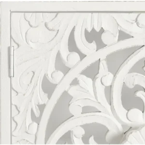 Transition Carved Wooden Wall Used as Bathroom Toilet Storage Cabinet 20x20 White Home Furniture Cabinets Vanity Shelf Closet - Image 5