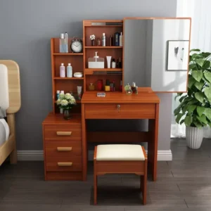 Makeup Tables Hairdresser Dressers Bedroom Furniture Vanity Mirror Drawers Cabinets Vestidores Table - Image 4