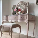 Girl Glass Dresser Table Storage Mirror Baby Living Room Drawers Dressing Table Mobile Women Tocador Maquillaje Funiture