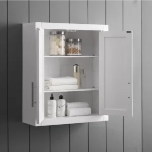 Savannah Bathroom Wall Cabinet, - Image 2