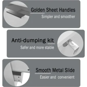 Dresser for Bedroom Furniture Make Up Table Chest of Drawers in the Bedroom Toiletries Furnitures Vanity Desk Dressing Dressers - Image 6