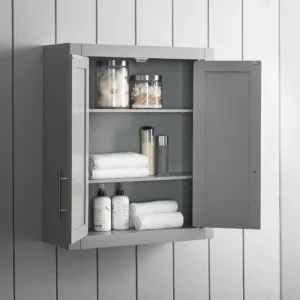 Savannah Bathroom Wall Cabinet, - Image 5