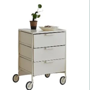 Nordic Simple Creative Design Be Used As A Multi-functional Mobile Storage Cabinet For Nightstand Modern Bedroom Fashion Locker - Image 5