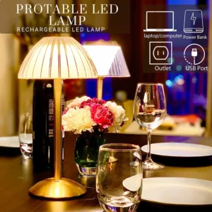 Crystal Table Lamp Touch Sensor Diamond LED Desktop Night Light Nordic Decoration Desk Lamps Bar Hotel Bedroom Bedside Lighting - Image 3