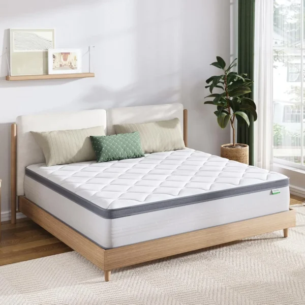 Full Size Mattress, 12 Inch Hybrid Mattress Full with comfort Foam, Innerspring Mattress in a Box, HOT