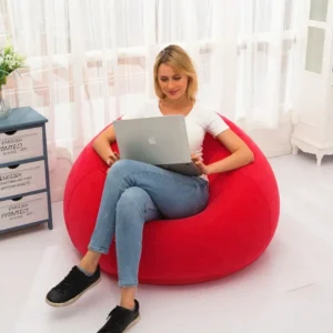 Large Lazy Inflatable Sofa Chairs PVC Lounger Seat Bean Bag Sofas Pouf Puff Couch Tatami Living Room Supply - Image 4