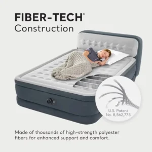 Air Mattress Comforting Bed with Built in Electric Pump and Ultra Plush - Image 6