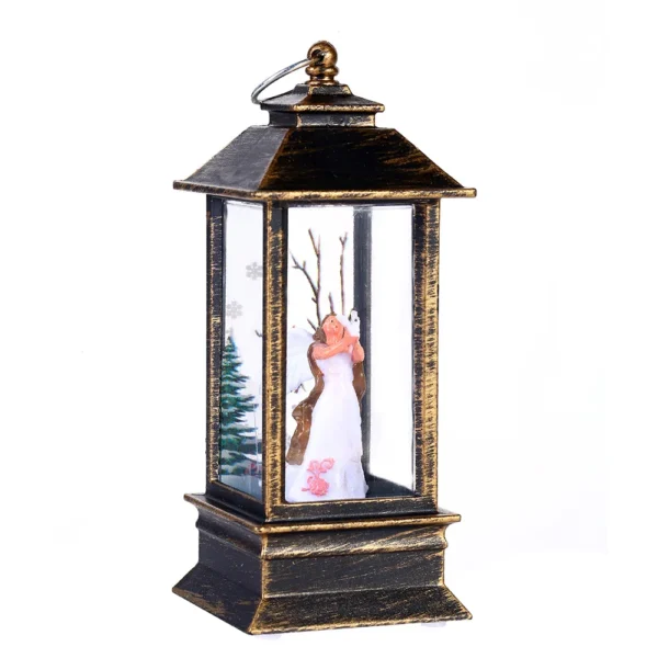 Christmas LED interior windproof light, holiday gift, table ornament night light, Christmas decoration - Image 3