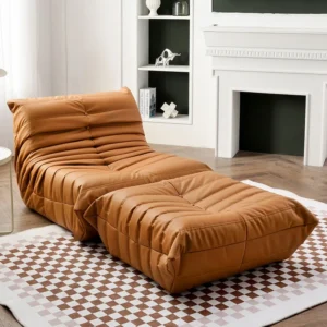 MOMO Nordic Tatami Single Sofa Recliner Celebrity Balcony Caterpillar Sofa Simple Casual Lazy Sofa Creative Furniture - Image 4