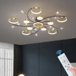 IRALAN Modern Ceiling Lamp Bedroom chandelier Dining table light Room Lamp Household LED Chandelier APP Dimming Lamp