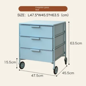 Nordic Simple Creative Design Be Used As A Multi-functional Mobile Storage Cabinet For Nightstand Modern Bedroom Fashion Locker - Image 6