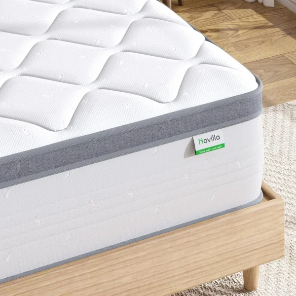 Full Size Mattress, 12 Inch Hybrid Mattress Full with comfort Foam, Innerspring Mattress in a Box, HOT - Image 6