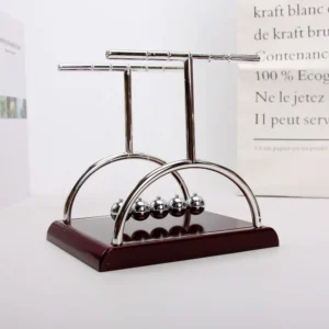 1 PC Cradle Balance Steel Balls, Perpetual Motion Collision Ball, School Teaching Physics Science Pendulum Home Decoration - Image 5