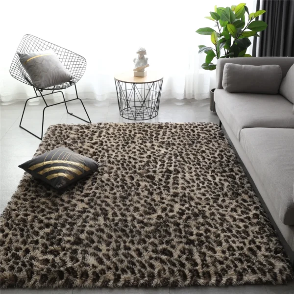 Fluffy Shag Area Rug for Living Room Non-Slip Cute Luxury Shaggy Floor Carpet Large Plush Furry Shag Rug Super Soft Fuzzy Carpet - Image 2