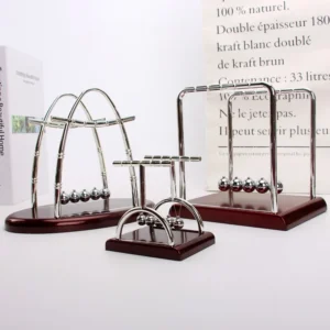 1 PC Cradle Balance Steel Balls, Perpetual Motion Collision Ball, School Teaching Physics Science Pendulum Home Decoration - Image 2