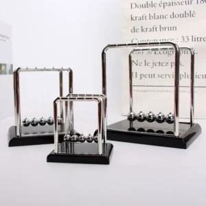 1 PC Cradle Balance Steel Balls, Perpetual Motion Collision Ball, School Teaching Physics Science Pendulum Home Decoration - Image 3