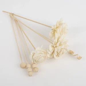 NEW 7PCS Dahlia Flower Rattan Sticks Fireless Fragrances Reed Diffuser Stick Diy Ornaments Home Decor - Image 5