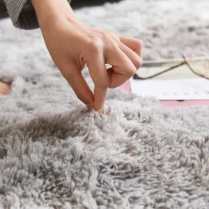 Fluffy Round Rugs For Girls Bedroom Soft Shaggy White Carpet In The Living Room Bedside Rugs Pink Home Decor Hairy Baby Play Mat - Image 6