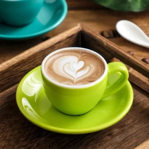 1 Set Colored Ceramic Coffee Cup Set Espresso Cups Porcelain Afternoon Teacup Breakfast Milk Mug Cute Pottery Mugs Wholesale - Image 4