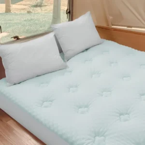 Memory Foam Twin Size Mattress Topper, Gel Twin Mattress Pad with Deep Pocket, Breathable Air Twin Mattress Cover - Image 6