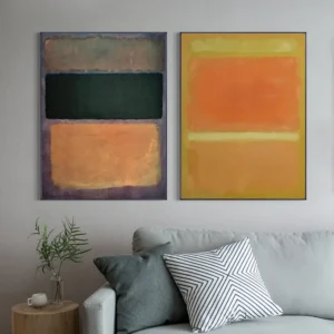 1Pc Mark Rothko Abstract Canvas Painting Modern Art Poster and Prints Wall Decorative Pictures for Living Room Home Decoration - Image 2