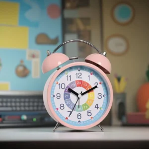 1pc student-only bedroom table alarm clock; 3-inch early education small alarm clock; Room/home décor - Image 6