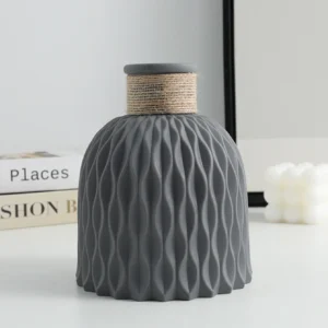 1/2 plastic tabletop decorative vase , modern internet celebrity vase, dining room and living room decoration, non hydroponic - Image 6