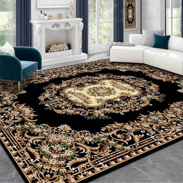 Persian Style Carpet for Living Room Home Decoration Retro Lounge Rug Soft Bedroom Carpet Non-slip Bedside Mats Washable 200x300 - Image 3