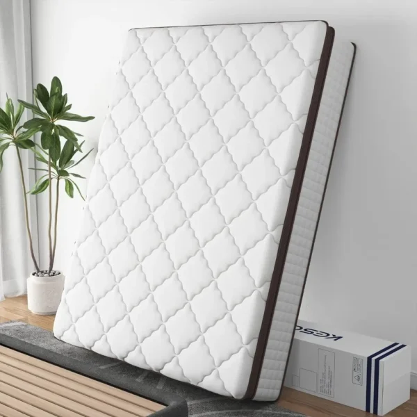 Full Mattress, 10 Inch Hybrid Mattress with Memory Foam & Heavier Coils, Ergonomic Design for Pressure Relief, Medium Firm Feel - Image 2