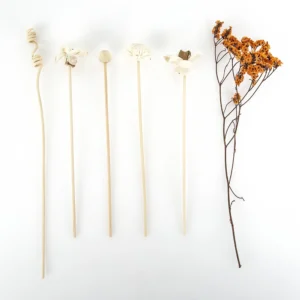 Primary Color Open Rose Reed Diffuser Sets Artificial Plant Fireless Aroma Vine Combination Desktop Decor Home Fragrance - Image 4