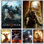 God Of War Decor for Room Decoration Wall Art Canvas Painting Poster Interior Paintings Home Decorations Posters Decorative