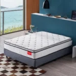 King Mattress 11.4 Inches Pillow Top Pocket Spring Hybrid Mattress Bed Mattresses Sleeping Sponge Mat Matress Bedroom Furniture