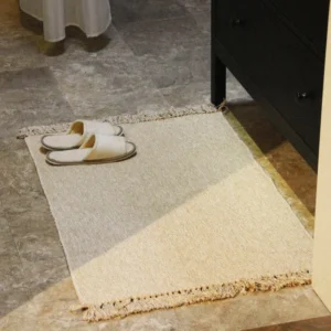 WINLIFE Cotton Blending Fiber Carpets Decorative Area Rugs For Living Room/Bedroom Entrance Doormat Bedside Rugs Washable Mats - Image 3