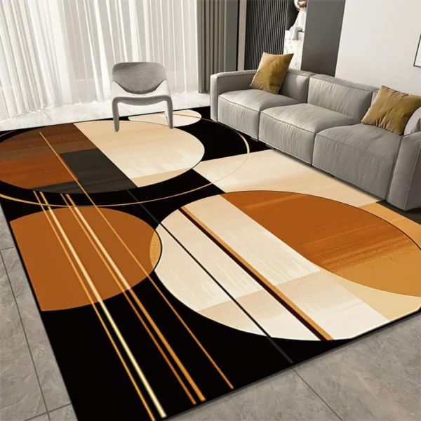 Luxury Geometric Carpets for Living Room Decoration Sofa Large Area Home Rugs for Bedroom Soft Non-slip Mat for Children Коврик - Image 2