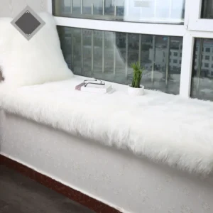 Thick White Carpet Soft Fur for Living Room Plush Rug Bedroom Imitation Wool Fluffy Floor Carpets Window Bedside Home Decor Rugs - Image 2