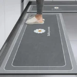 New Slip Absorbent Kitchen Mat Quick Drying Living Room Carpet High Quality Absorbent Anti Fall Rugs Anti Oil Stain Floor Mats