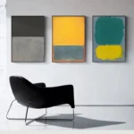 1Pc Mark Rothko Abstract Canvas Painting Modern Art Poster and Prints Wall Decorative Pictures for Living Room Home Decoration