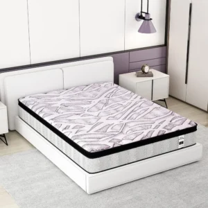 King Size Mattress, 10 Inch Memory Foam Mattress Bed in a Box, Hybrid Mattress King Size for Pressure Relief & Supportive - Image 6