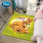 Disney Bambi Pattern Area Rug,Carpet Rug for Living Room Bedroom Sofa Doormat Decoration,Child Play Non-slip Floor Mat