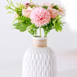 1/2 plastic tabletop decorative vase , modern internet celebrity vase, dining room and living room decoration, non hydroponic
