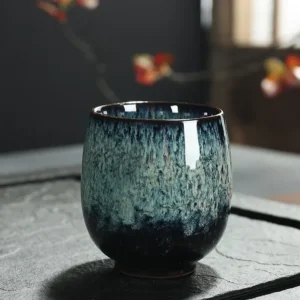 1pcs Kiln Change China Ceramic Tea Cup Porcelain Kung Fu Cups set Pottery Personal Single Drinkware Wholesale Household - Image 3