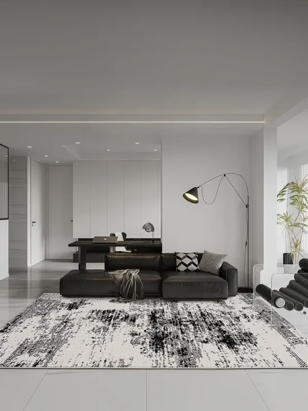 Living Room Large Area Carpets Modern Abstract Art Comfortable Soft Plush Coffee Table Carpet Bedroom Rugs Balcony Rug IG Ковер - Image 4