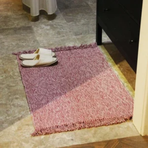 WINLIFE Cotton Blending Fiber Carpets Decorative Area Rugs For Living Room/Bedroom Entrance Doormat Bedside Rugs Washable Mats - Image 2
