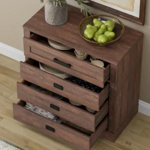 Dresser with 12 Drawers 2 in 1 for Bedroom,Wooden Closet Organizers and Storage,Follow Mounting Drawer of Chest for Liviing Room - Image 4