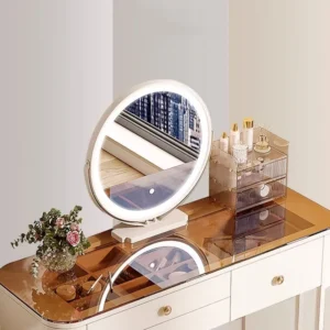 Makeup Shelf Dressing Table Dressers Vanity Desk Closets Sideboards Dressing Table Light Tavolo Da Trucco Bedrooms Furniture - Image 3